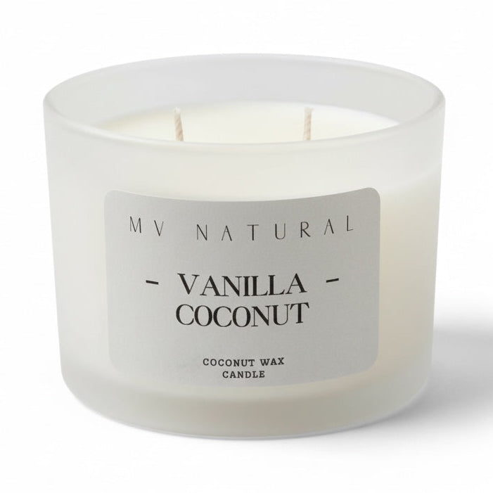 VANILLA COCONUT CANDLE 12oz