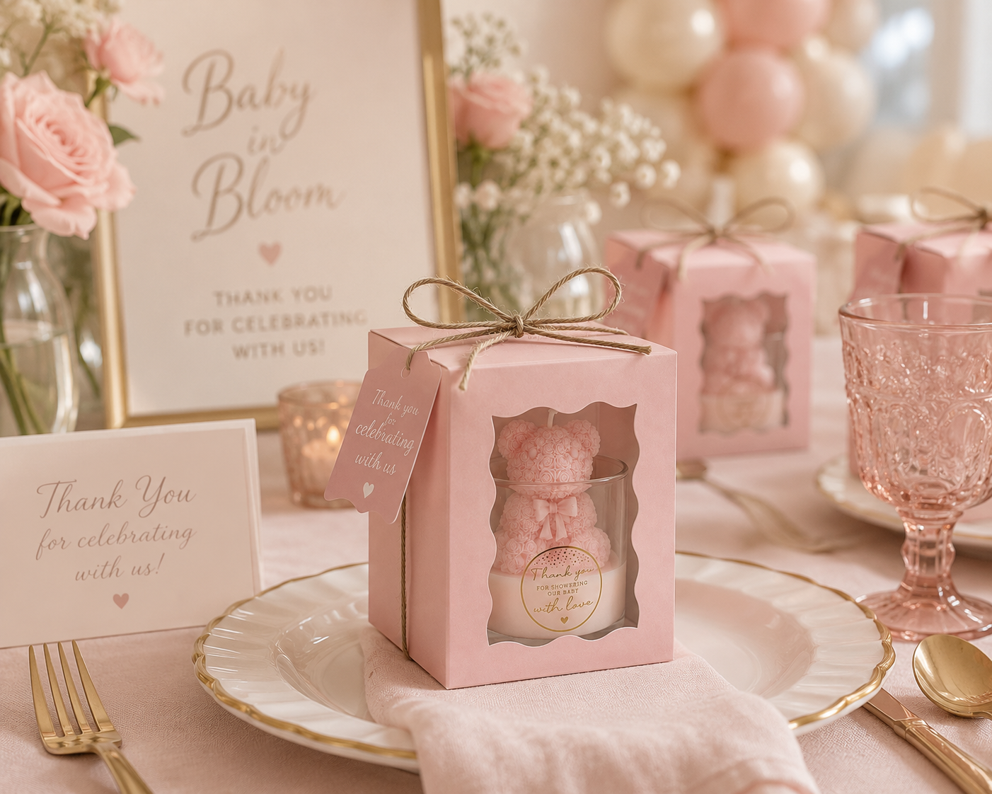 Teddy Bear Baby Shower Favor
