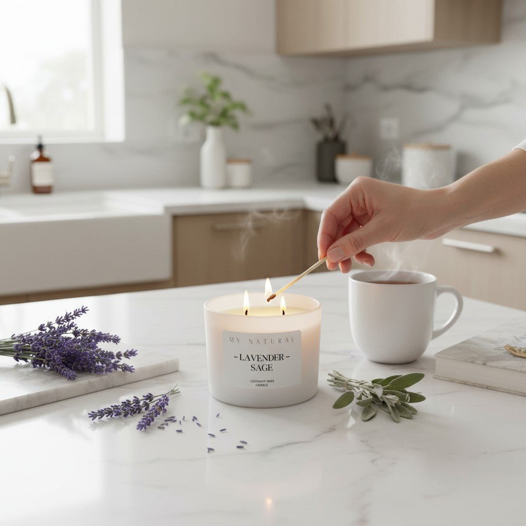 LAVENDER SAGE CANDLE 12oz